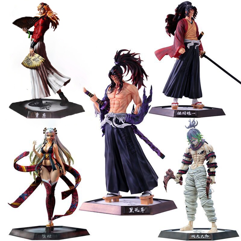 Mainan Action Figure Model Anime Demon Slayer Douma / Daki Gyuutarou / Kokushibou Kimetsu no Yaiba Tsugikuni Yoriichi