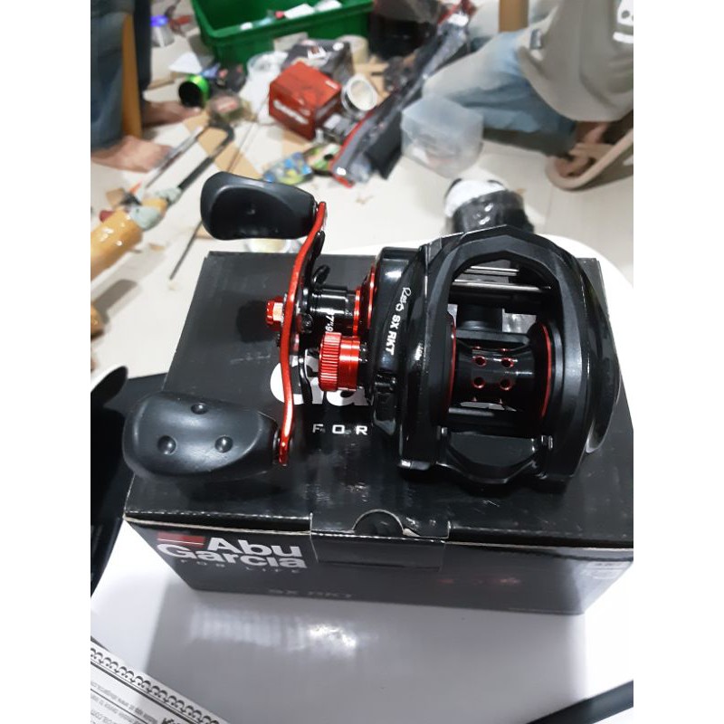 Reel abu Garcia Revo beast rocket sx rkt l reel bc dus hitam