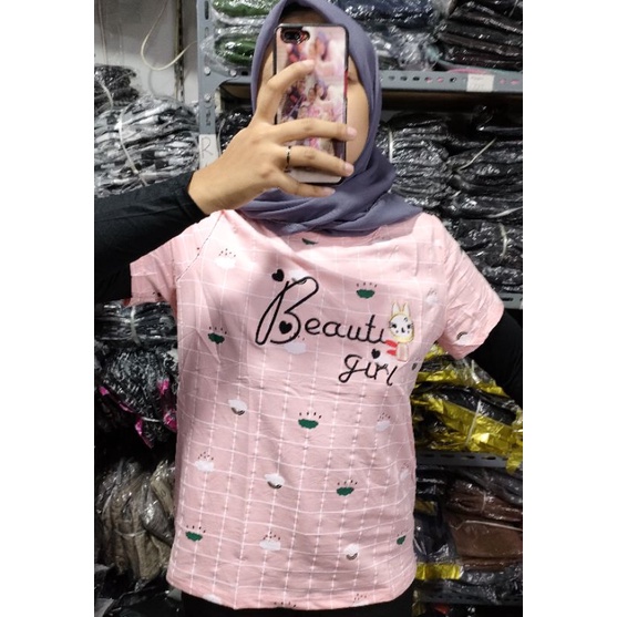 atasan impor motif lucu terbaru bahan kaos