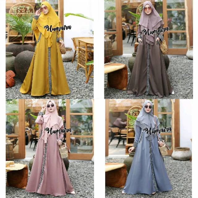 Azizah Syari P - Grosir Baju Wanita Murah