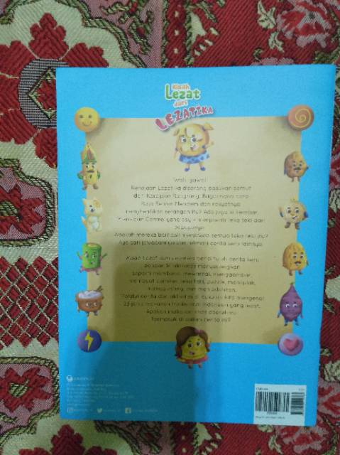 Buku Anak - Kisah Lezat dari Lezatika - Cerita dan mewarnai