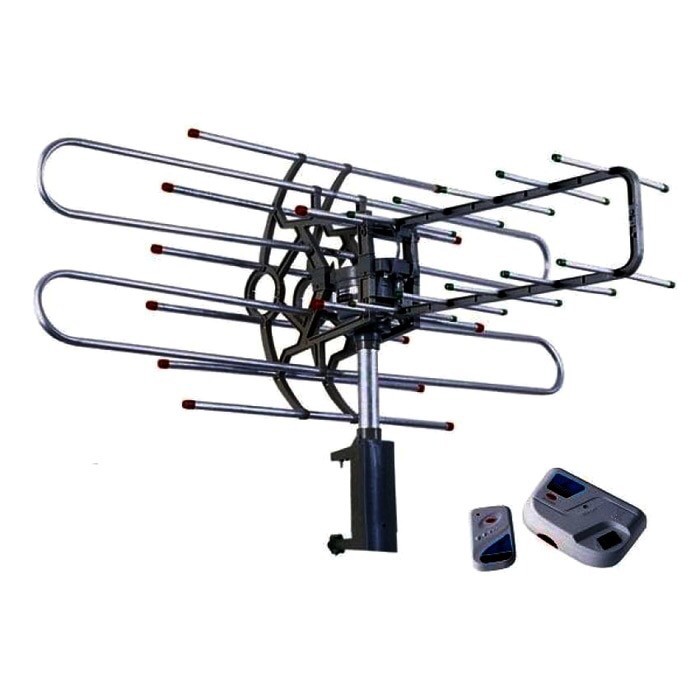 Antena TV outdoor Remot Digital PF 850 PF850 Booster kabel 10 meter