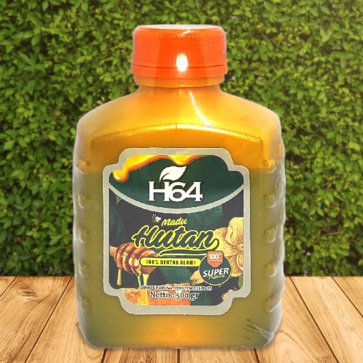 

Madu Hutan 100% Nektar alami Super H64 Netto 500 gr / 500gr Asli