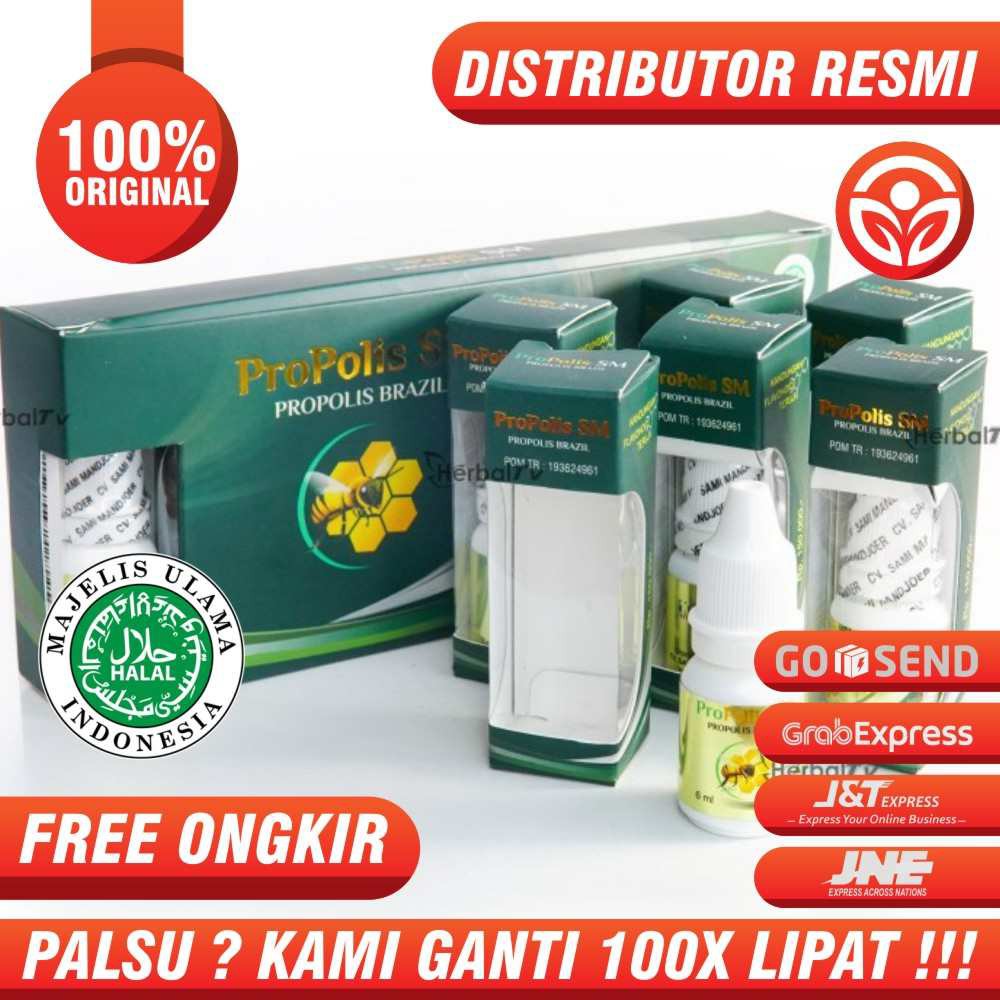 PROPOLIS BRAZIL SM WALATRA - Mengobati Sinusitis 100% BPOM