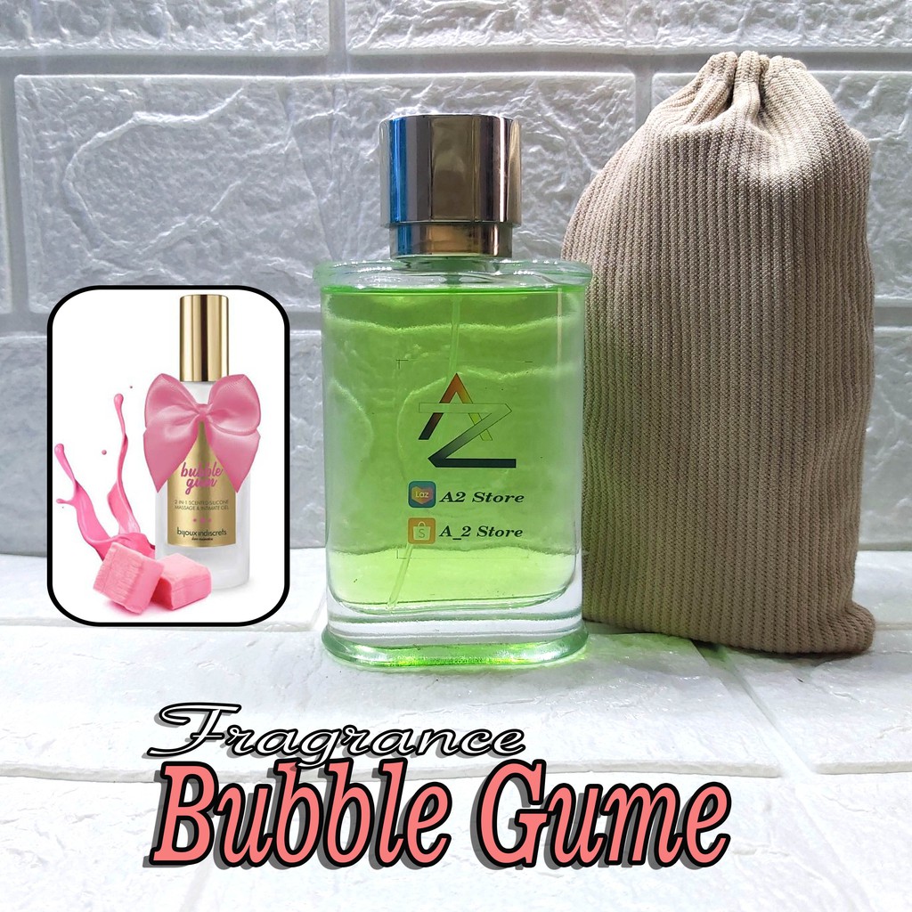 Parfume IMPORT Pria/Wanita Permen Karet BUBBLE GUM (HQ) Tahan Lama