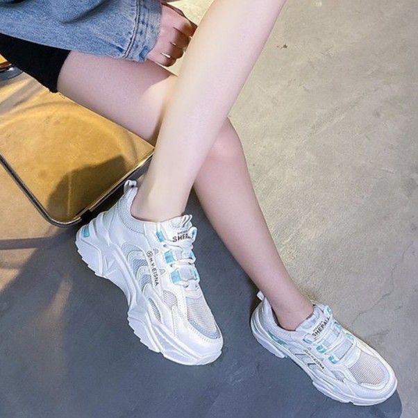 TBIG [COD] Sepatu Sekolah Sneakers Import HYESNA Fashion Sepatu Korea Style Sekolah Kuliah Sepatu Wa