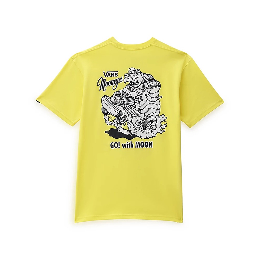 KAOS VANS OF THE WALL | MOON EYES SS TEE VIBRANT YELLOW