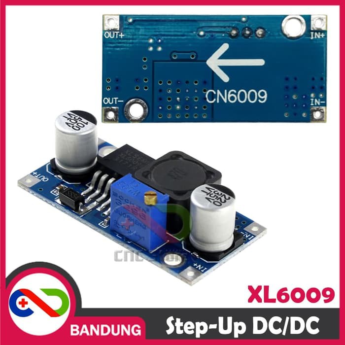 XL6009 DC-DC ADJUSTABLE STEP UP POWER SUPPLY MODULE