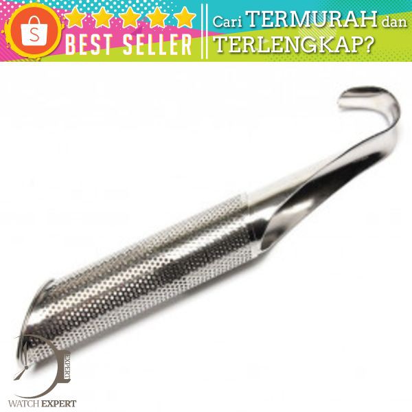 HOOMIN Filter Saringan Infuser Teh Ramuan Herbal Strainer Stainless Steel - G12 - Silver