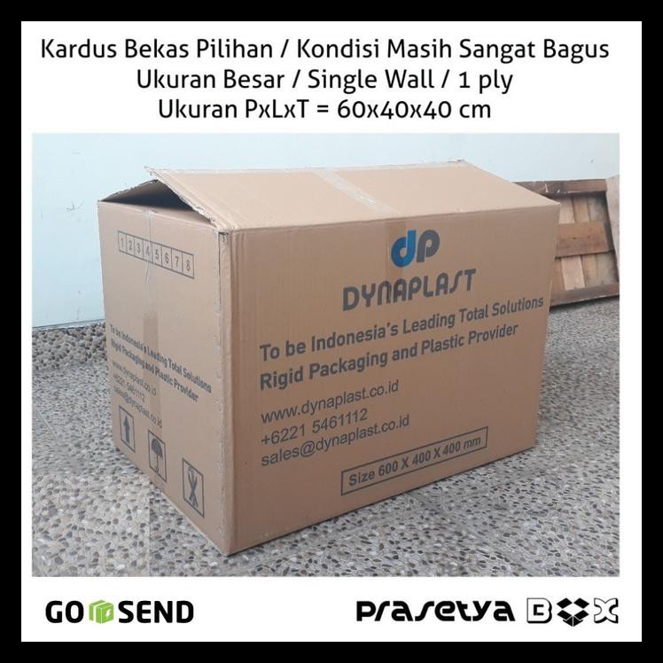 

Kardus Bekas / Kardus Bermerk / Pxlxt = 60X40X40 Cm / Prasetya Box Gratis Ongkir