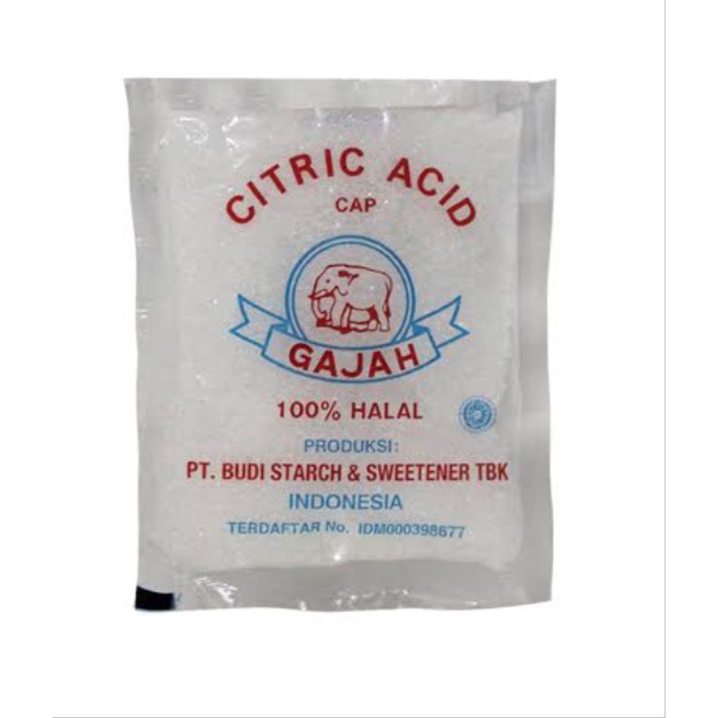 

Citric Acid / Citrun / Sitrun 50 Gram Harga Per Saset