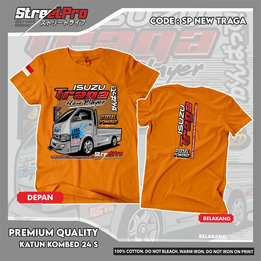 Kaos Traga Kaos Isuzu Traga Kaos Pickup Terbaru Picup Traga Ori StreetPro