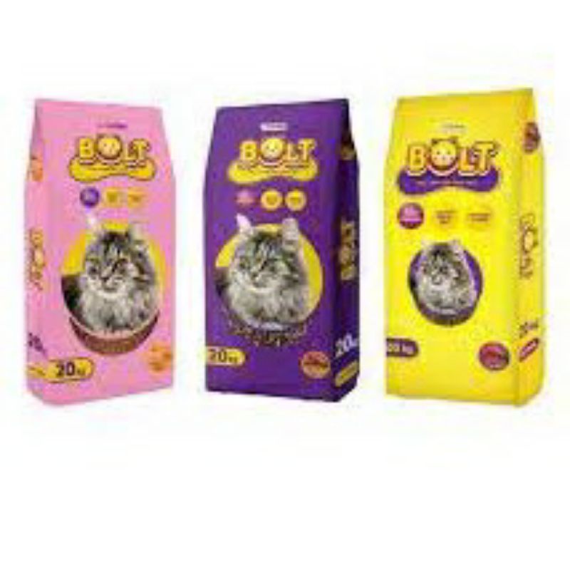 Makanan Kucing BOLT tuna cat food bentuk Ring/Donat&amp; ikan,Salmon Kibble Bulat,freshpacking 800gr