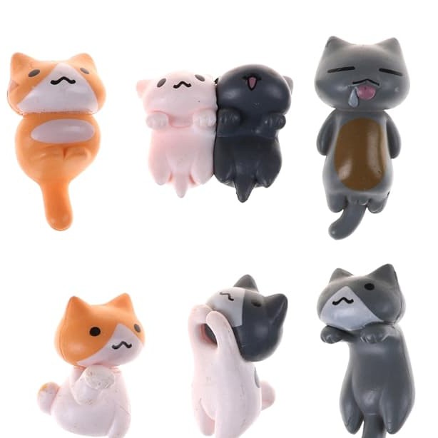 Miniatures - Cartoon Cats (6pcs)