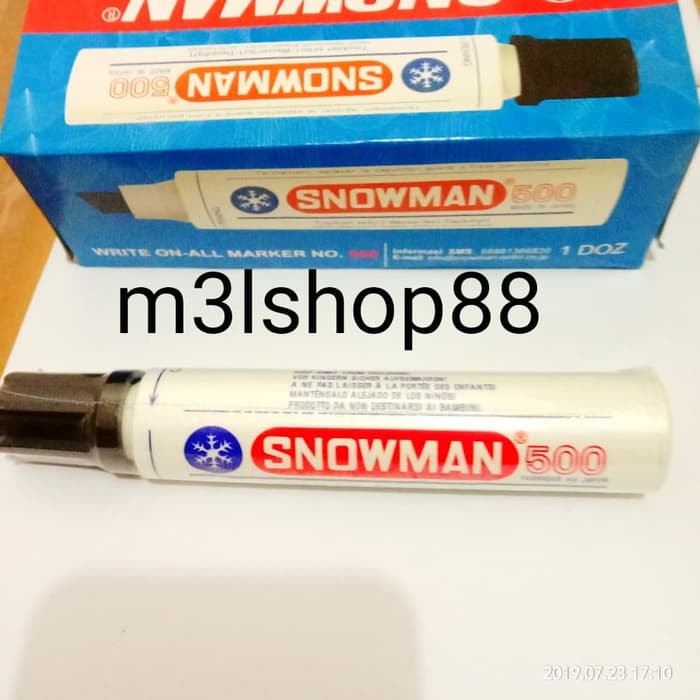 

spidol jumbo / spidol snowman 500
