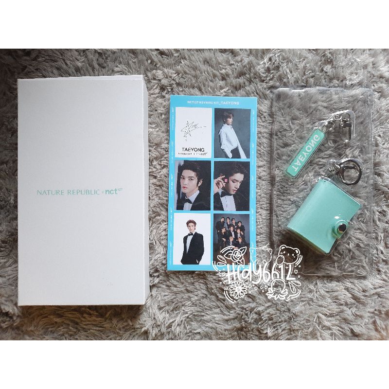 Nature Republic x NCT 127 Photo Keyring Taeyong