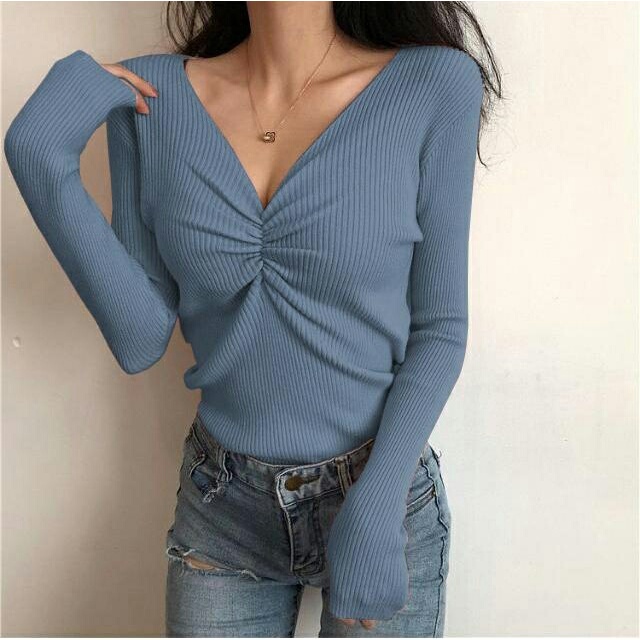 BAJU RAJUT CEWEK IMPORT/ BAJU WANITA RAJUT IMPORT