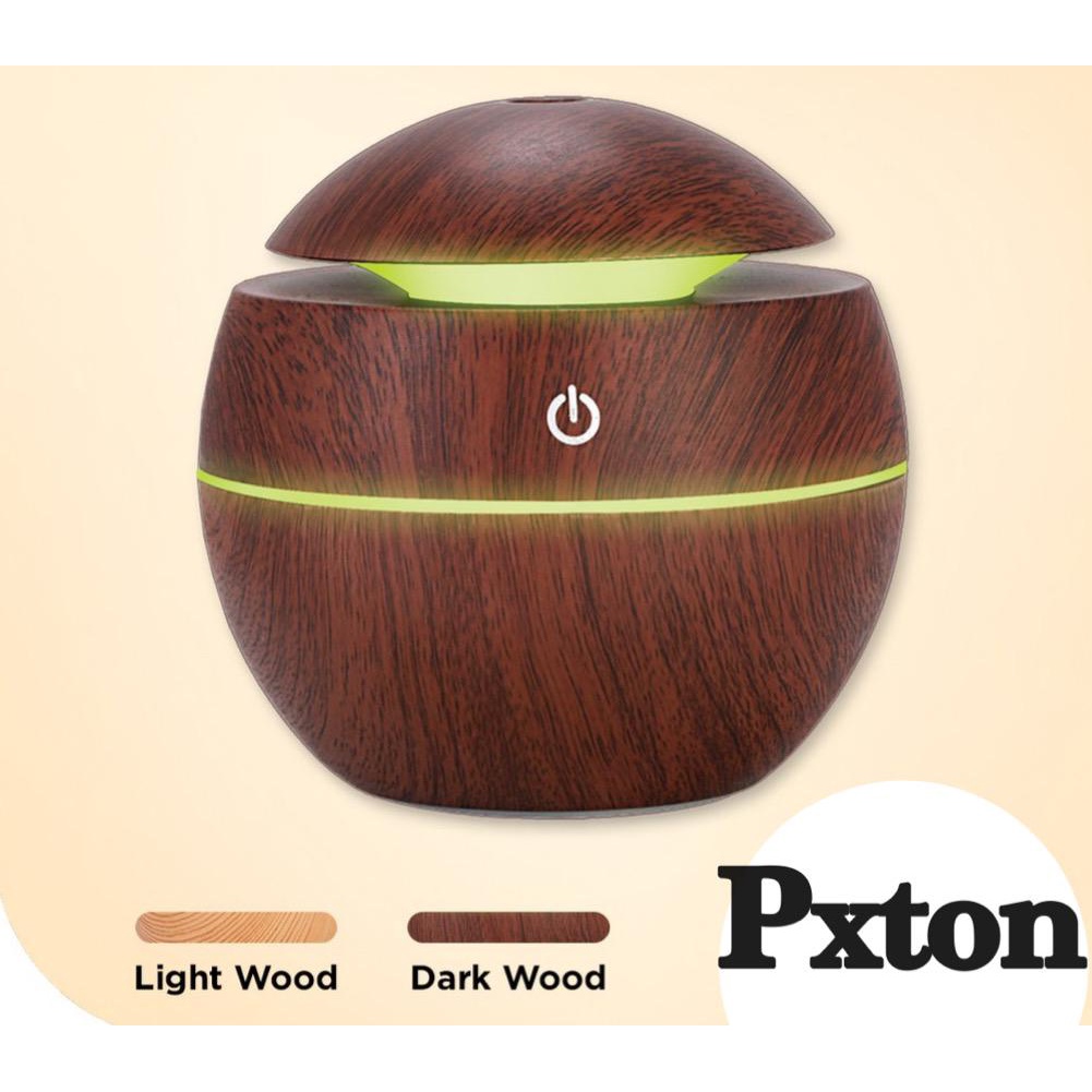 Humidifier Air 300ML/500ML/1000ML Aromaterapi Difuser Dengan Remote (TIDAK FREE OIL) TERMURAH-AROMATHERAPY DARK