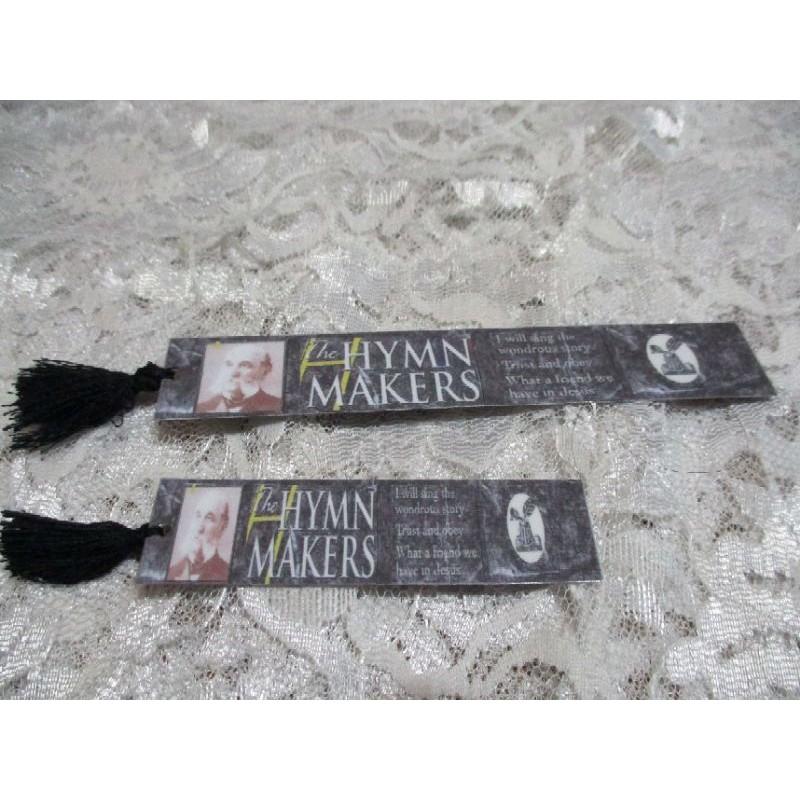

Christian Bookmark - The Hymn Makers - Ira.D.Sankey