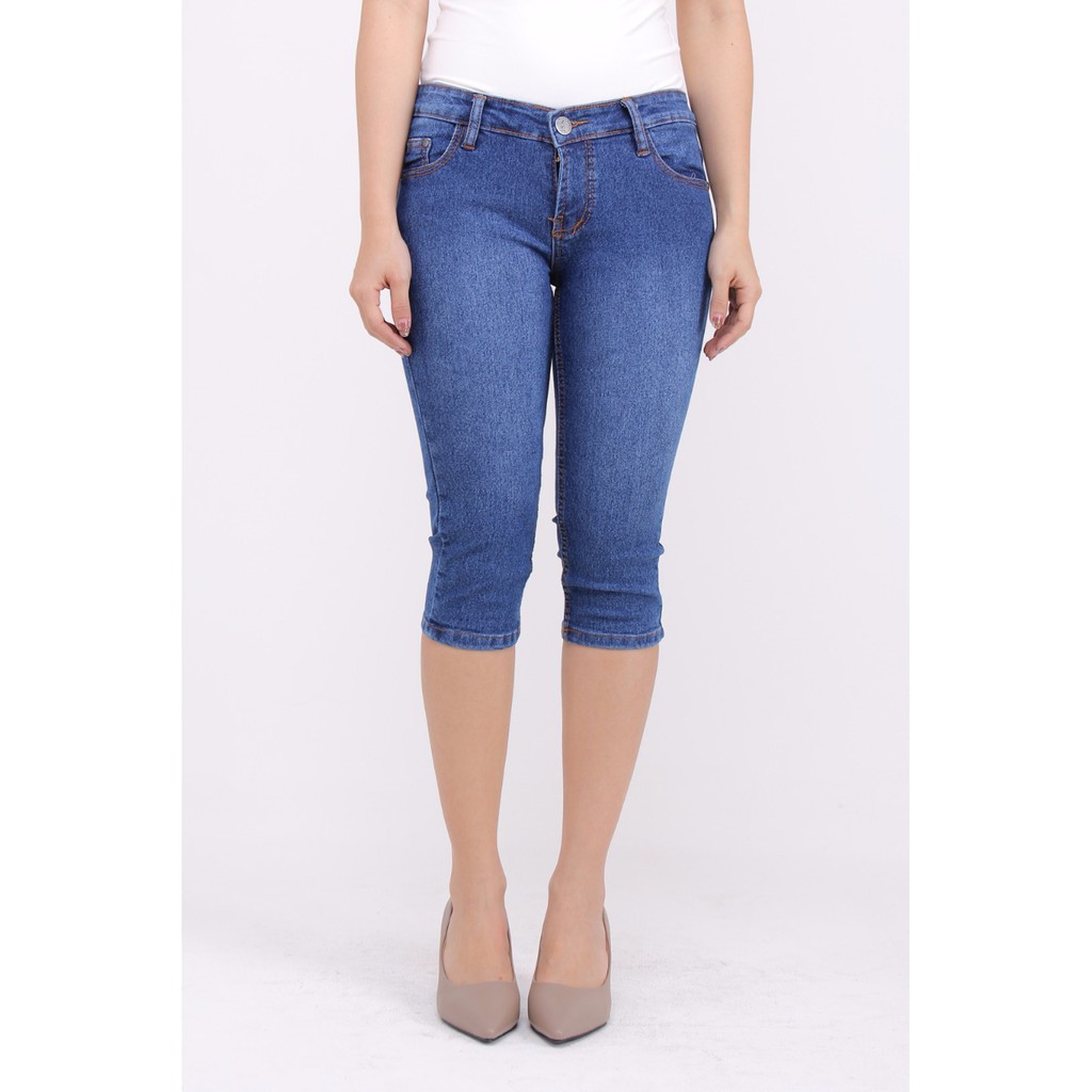 CELANA JEANS WANITA 7/8 CROP WOMAN