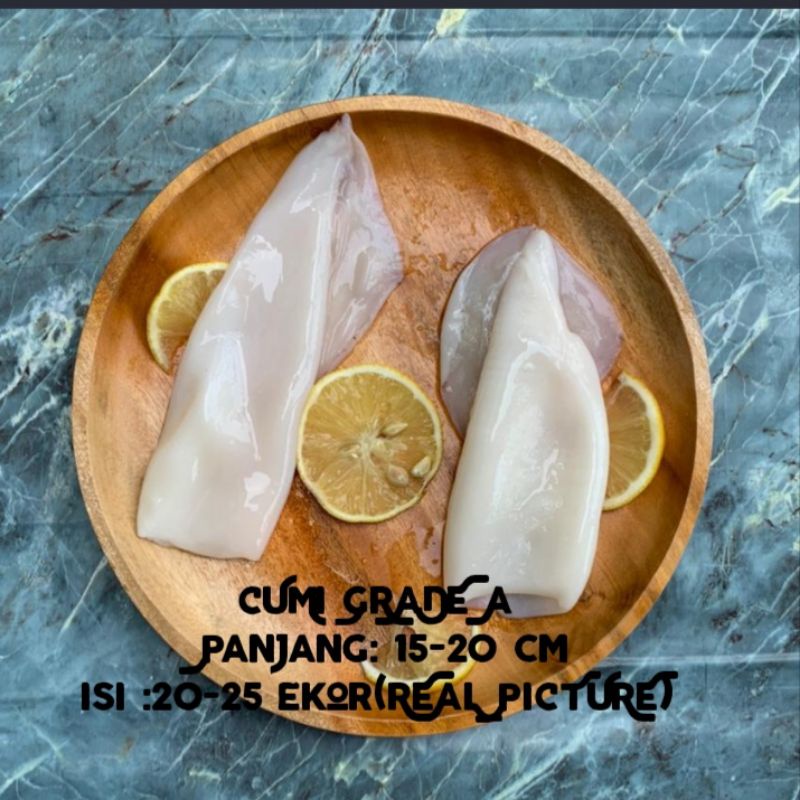 

HIGH QUALITY CUMI TUBE FROZEN - 2KG