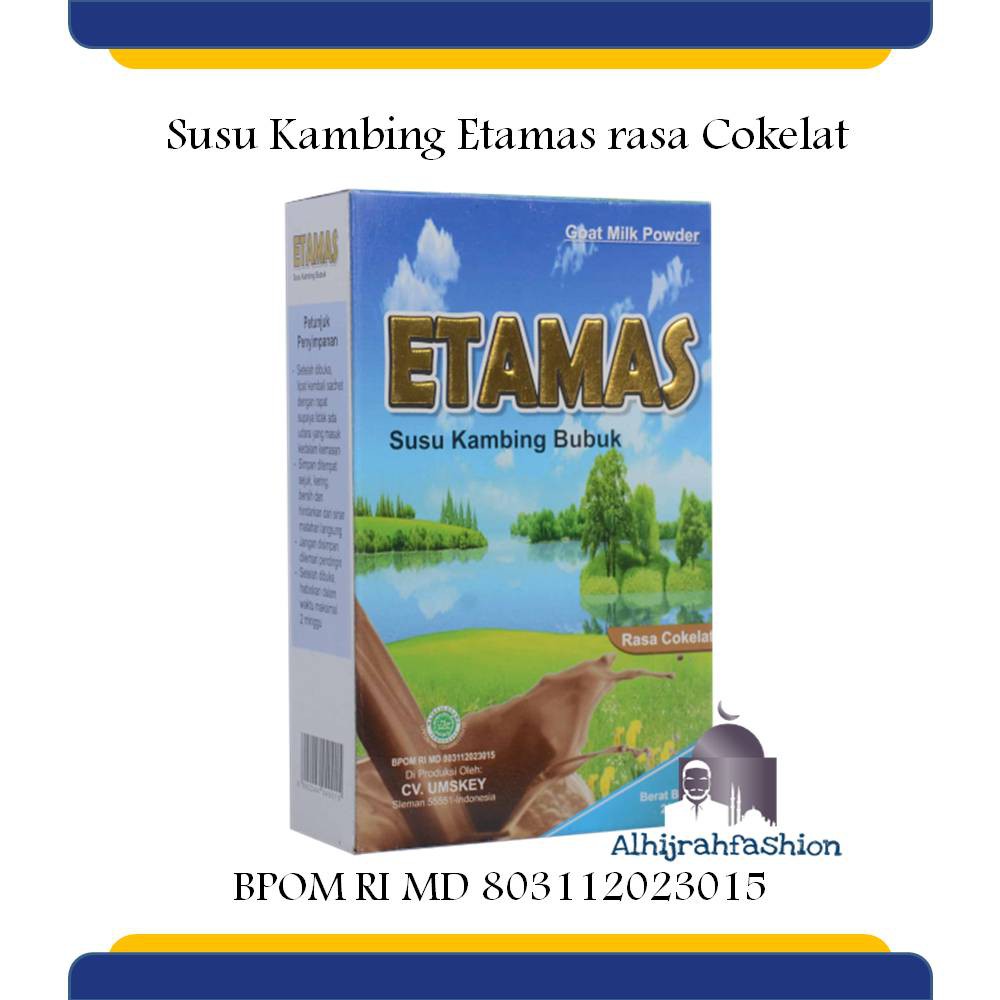 

Susu Kambing Etawa Etamas rasa Cokelat isi 200 gram