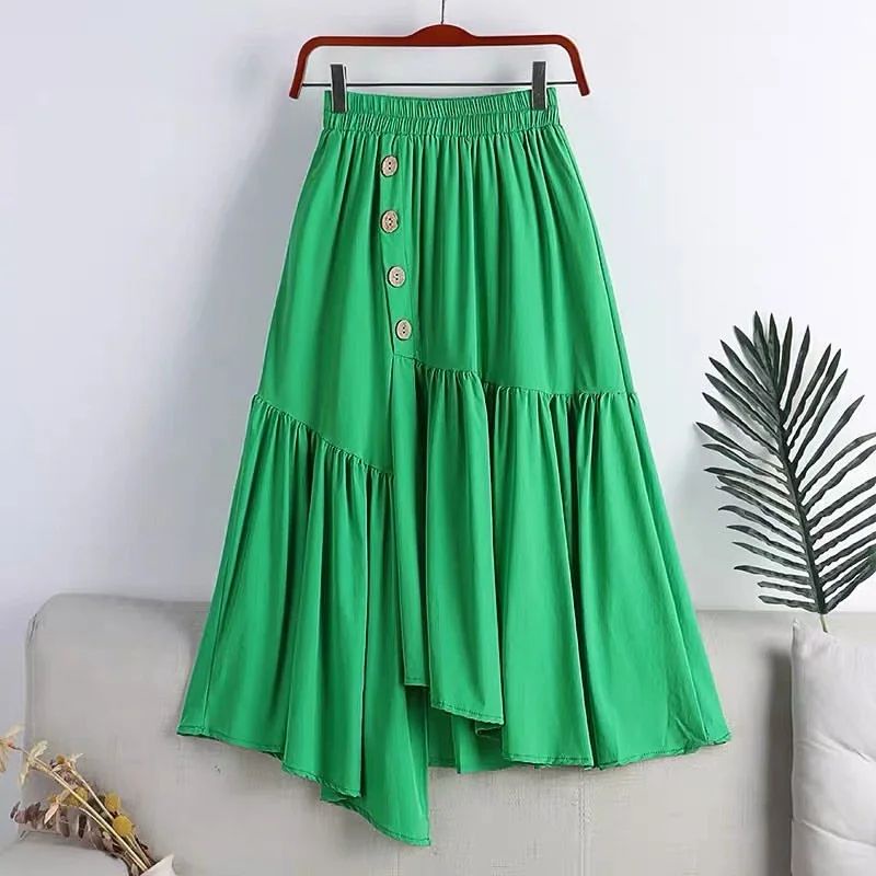 ROK WANITA TERBARU QUENA SKIRT HS TOYOBO PJ ROK 96 CM LINGKAR PINGGANG 64 - 102 CM FULL KARET ROK KOREAN STYLE ROK JUMBO WANITA PANJANG ROK SKIRT POLOS PREMIUM BEST SELLER TERBARU 2023