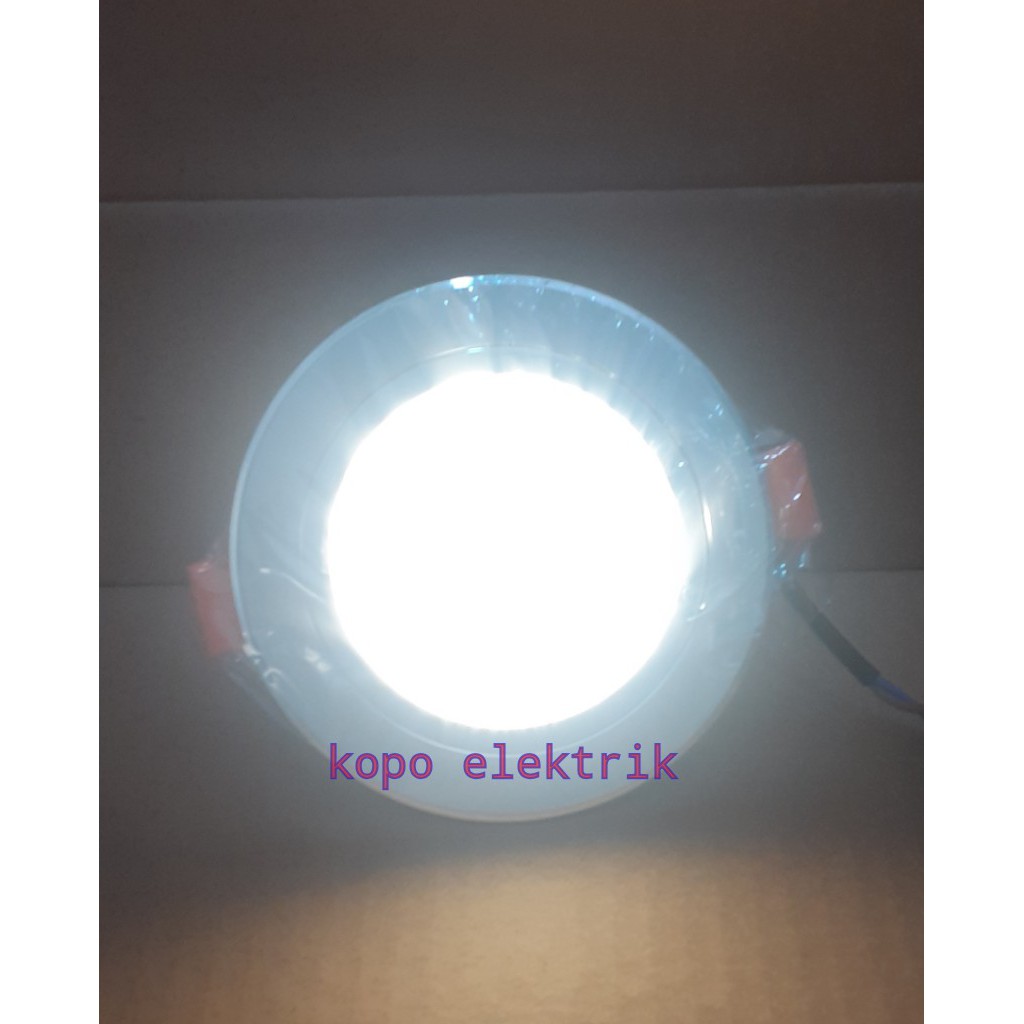 Lampu Led Downlight Panel 5w 3 WARNA 5 Watt