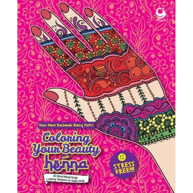 Adult Coloring Book Henna