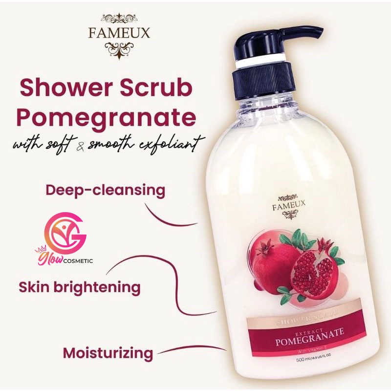 FAMEUX SHOWER SCRUB 1000ML