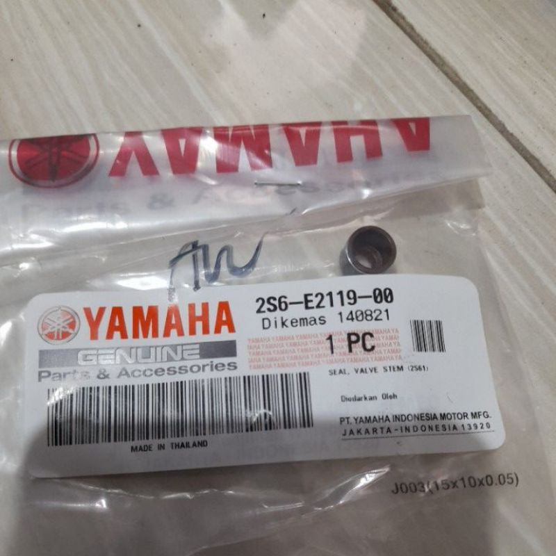 sil klep vixion lama original yamaha genuine part seal klep vixion jupiter mx sel klep vixion