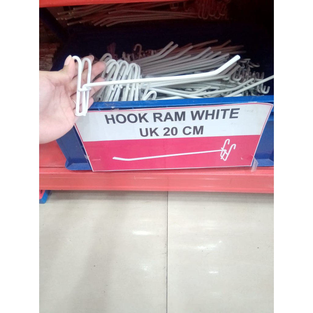 JUAL 1 BIJI Cantolan Ram 20 Cm Hook Display Aksesoris Tokopelanginicer