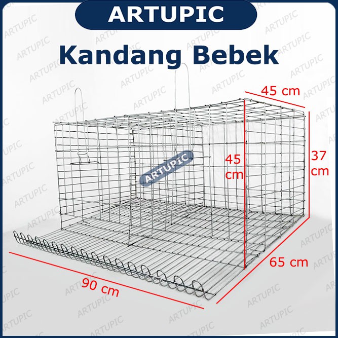 Kandang BEBEK PETELUR Kandang Kawat Baterai Galvanise Bebek