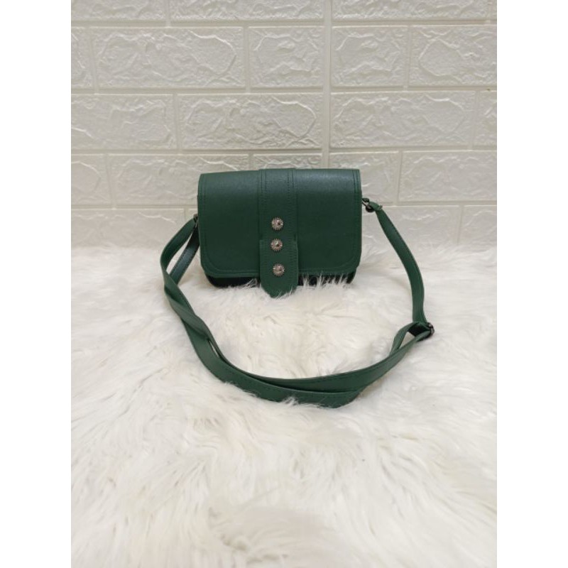 A-ZAHRA CROSSBODY TAS SELEMPANG BISA JINJING  RUANG BAHAN TEBAL