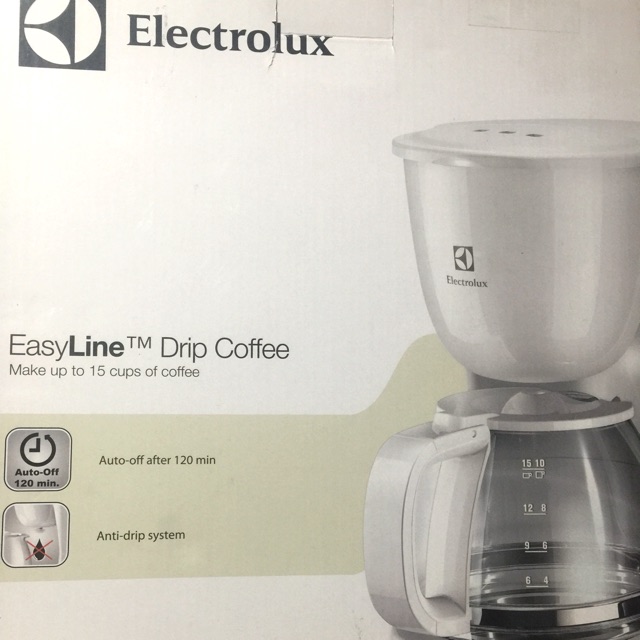 electrolux drip coffe maker