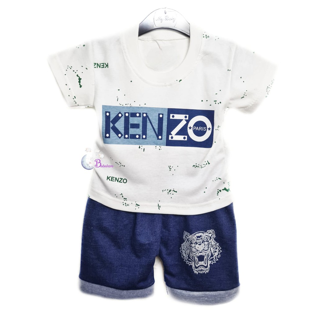 BAJU BAYI ECER CASUAL KASUAL SETELAN ANAK LAKI-LAKI K3NZ0 / SETELAN ANAK HARGA GROSIR