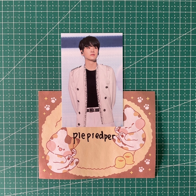 bts suga yoongi kimini todoku japan fanmeeting vol. 3 venue rare photocard pc kim ni reaching you of