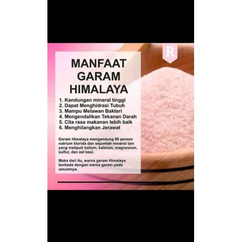 Garam Himalaya  25kg  | Himalaya salt.