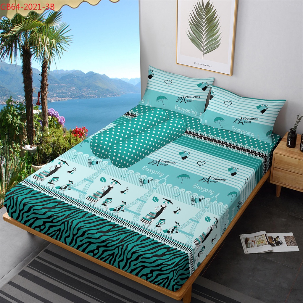 Sprei Home Made Kekinian/Sprei motif lucu Halus UK 160 180/Home Made motif Lucu Aesthetic