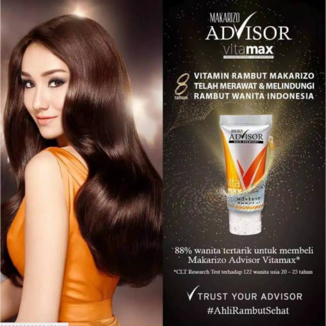 MAKARIZO Advisor Hair Recovery VITAMAX TUBE 8ML BOX ISI 3