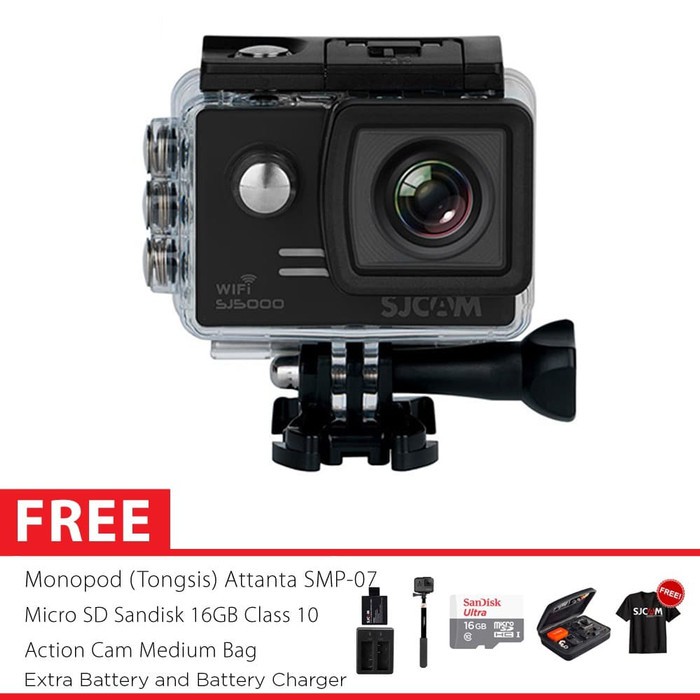 SJCAM SJ5000 WIFI Ultra HD Action Kamera Master 16GB