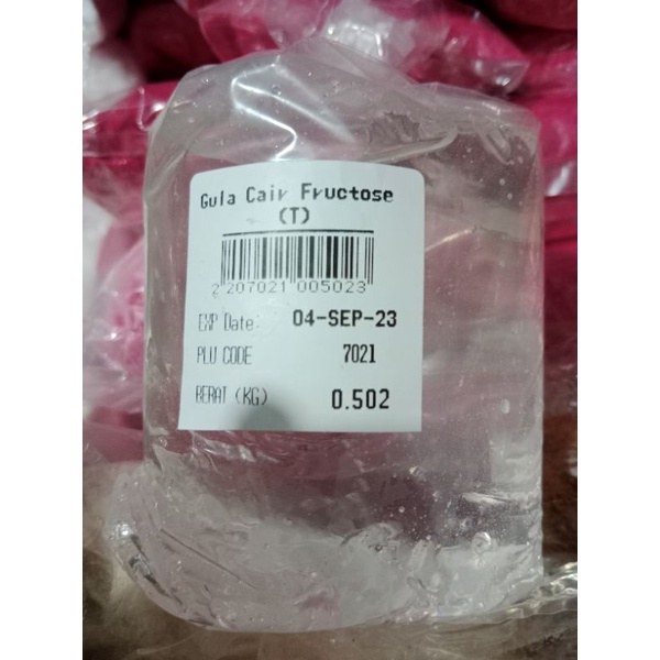 

Gula Cair Fruktosa Fructose Syrup Premium 500 gr
