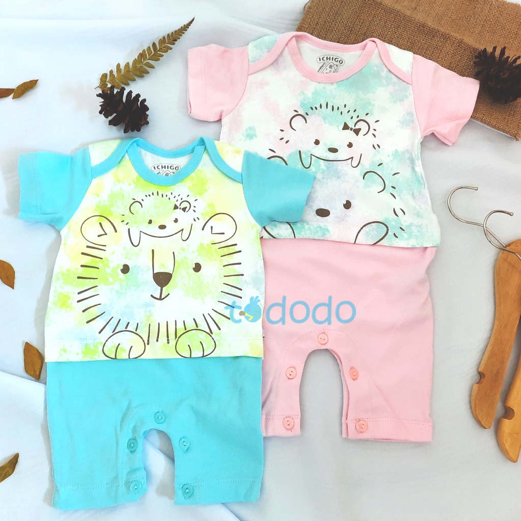 Baju Jumper Jumpsuit Bayi /Pakaian Romper Anak Ichigo Premie 13434