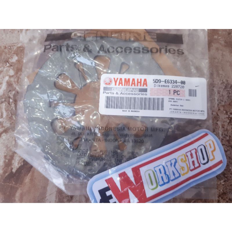 Per Plat Matahari Kampas Kopling - Jupiter Robot Z1 VEGA ZR RR Asli Yamaha 5D9-E6334-00