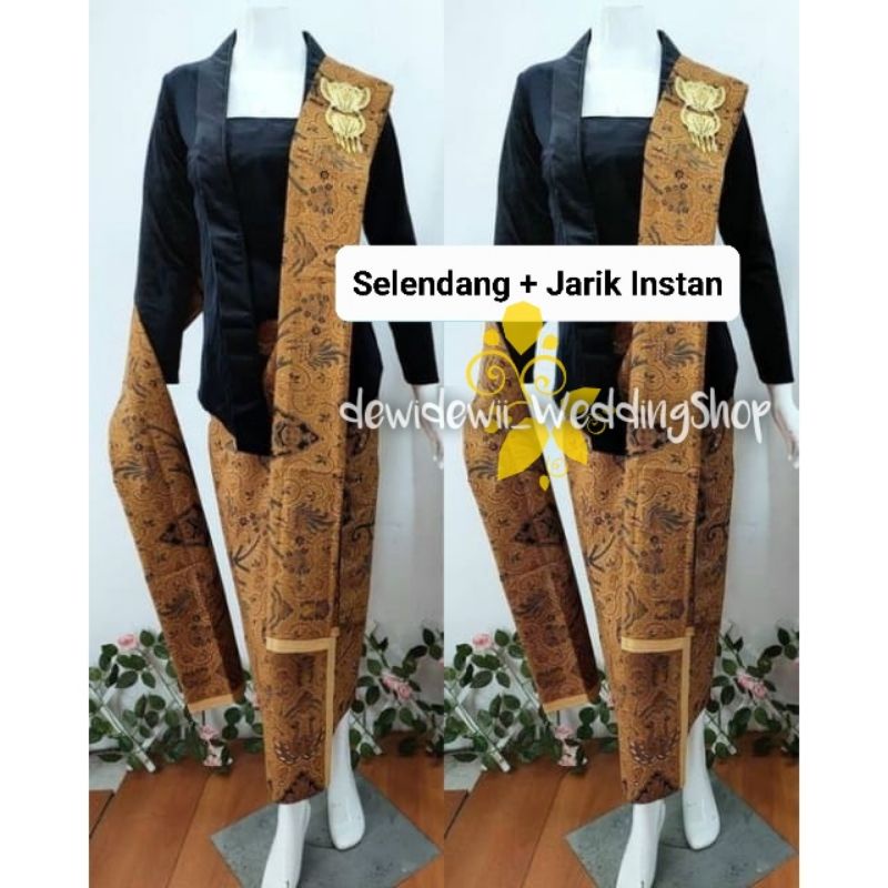 Selendang + Jarik Instan [Motif Senada]