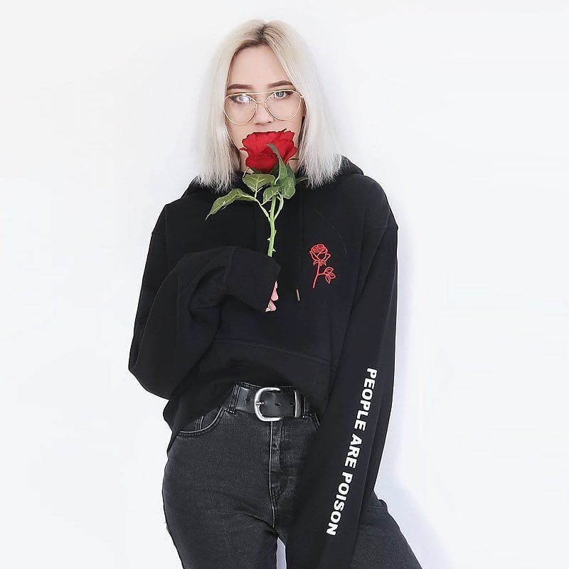 HOODIE JUMPER (People are poison)