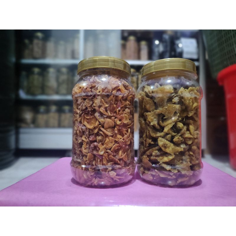 

PKAET MURAH 2 Toples /BAGOR Bawang Goreng - Baby fish Ikan pepetek