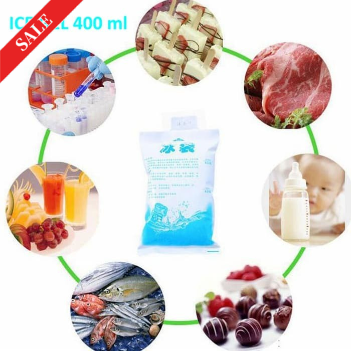 Ice Gel Ice Pack  SUPER Serbaguna Kantong Es Serbaguna Pelindung Makanan Beku