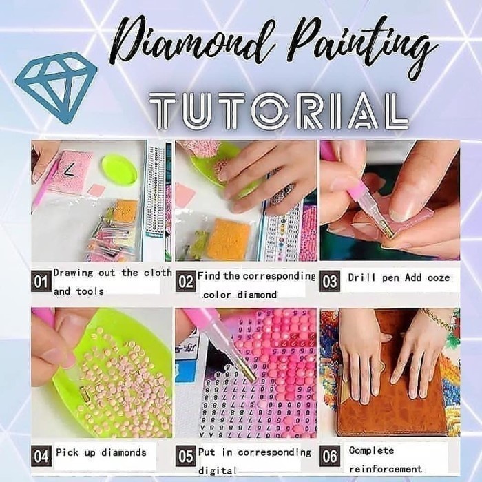 (Ukuran Besar ) Diy Diamond Painting Full Round - Peacock Termurah