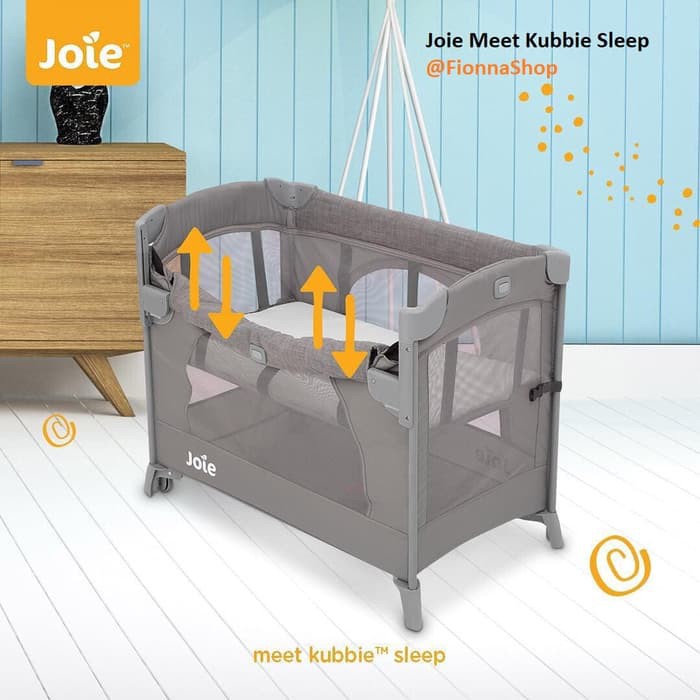 Penawaranspesial Tempat Tidur Bayi Baby Box Joie Meet Kubbie Sleep Satellite Diskon